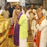 శ్రీవారిని దర్శించుకున్న భారత ఉప రాష్ట్రపతి