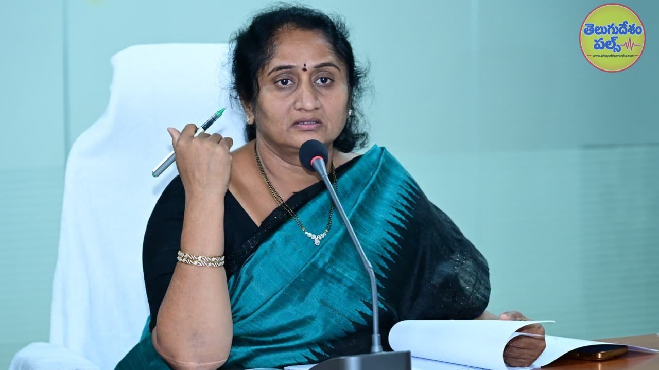జగన్ కు రాజకీయ సమాధే- మంత్రి సవిత